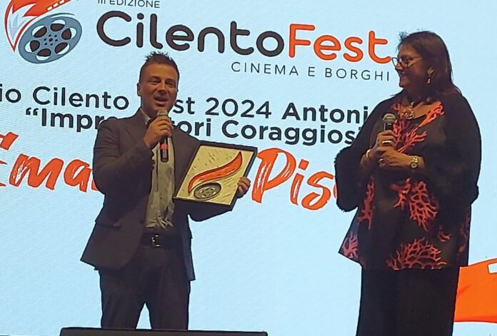 Cilento Fest 2024, ad Emanuele Pisapia il Premio Imprenditori Coraggiosi