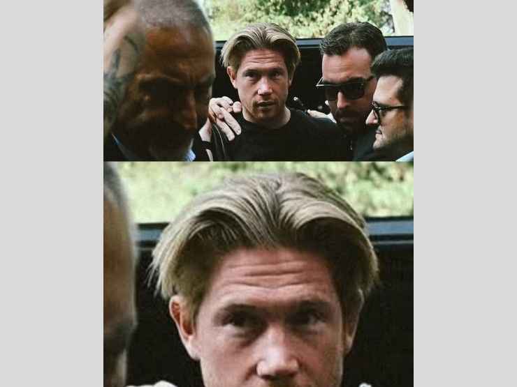 Kevin De Bruyne, i folti capelli