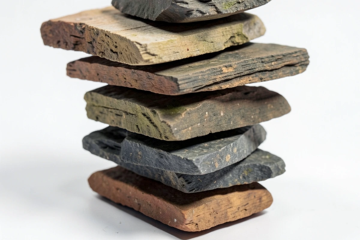 Blocchi in equilibrio asimmetrico, metafora di un racconto costruito con metodo. 